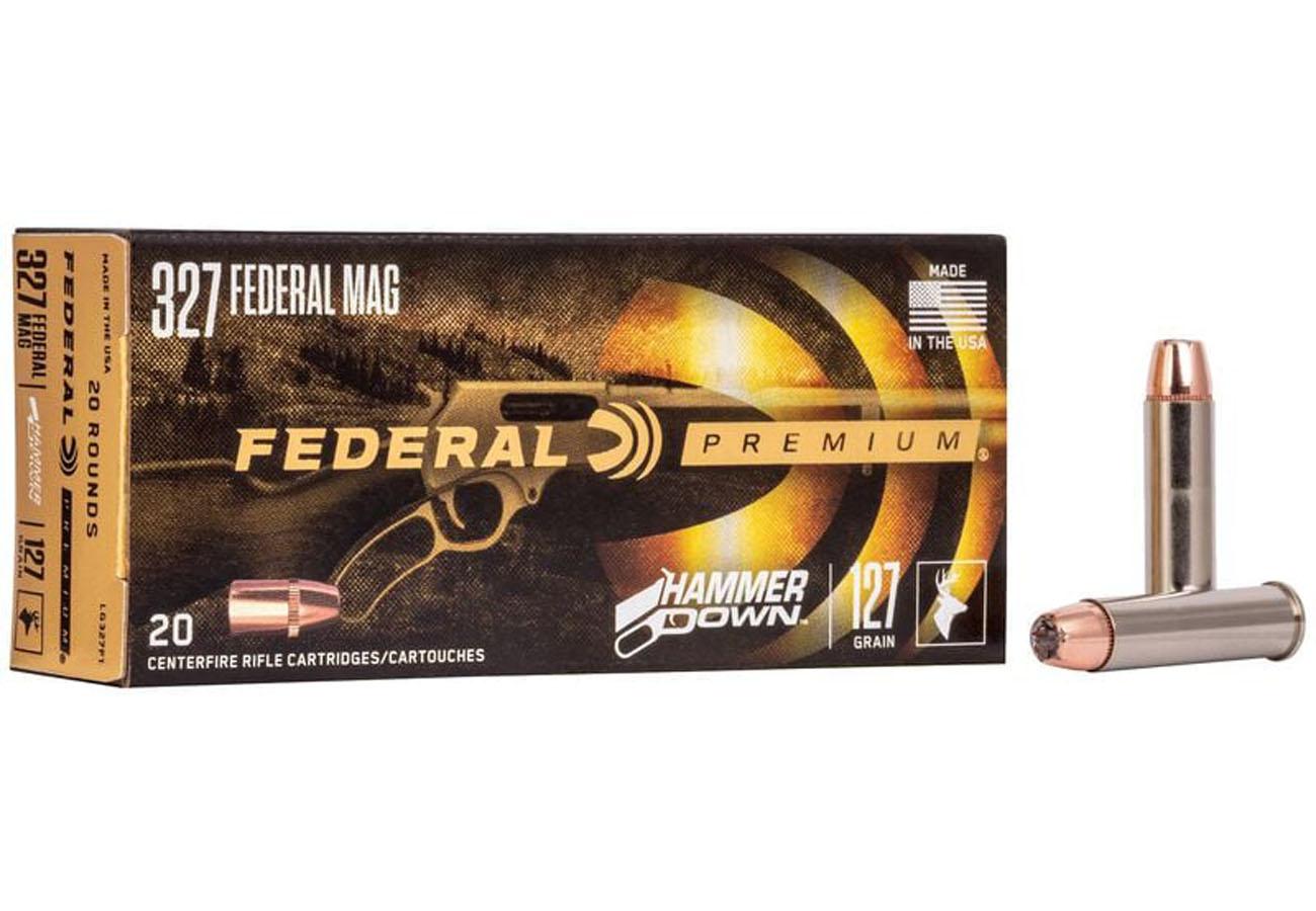 Federal 327 Federal Mag 127 gr Bonded HP Hammer Down 20/Box