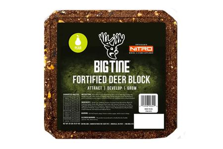 BIG TINE FORTIFIED DEER BLOCK - PEAR