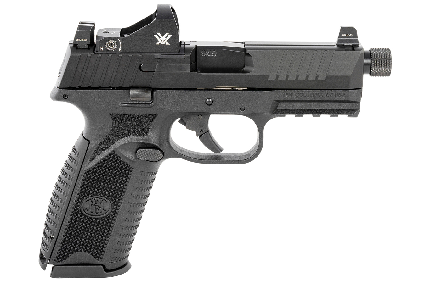 FN 509 Tactical 9mm Black Pistol with Vortex Viper Red-Dot Sight