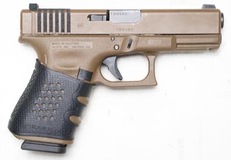 GLOCK 19 GEN4 FDE 9MM TRADE