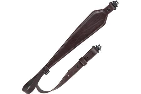 ALLEN 8511  LEATHER SLING PLAIN DARK MAHOGANY