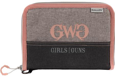 ALLEN 9072  GWG ROSES ARE GOLD PISTOL CASE FULL