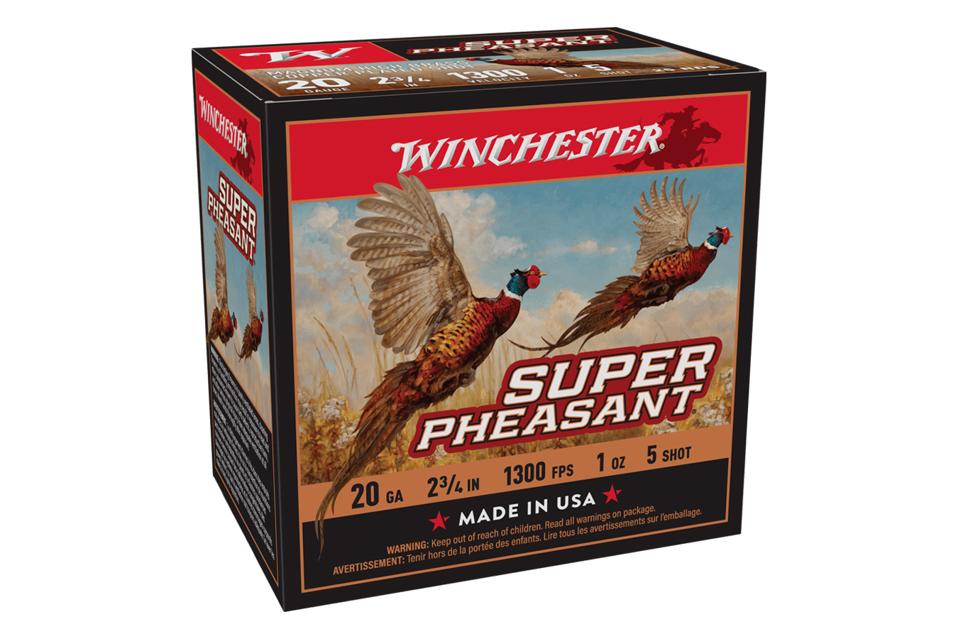 Winchester 20 Gauge 2 3/4 in 5 Shot Super Pheasant 25/Box