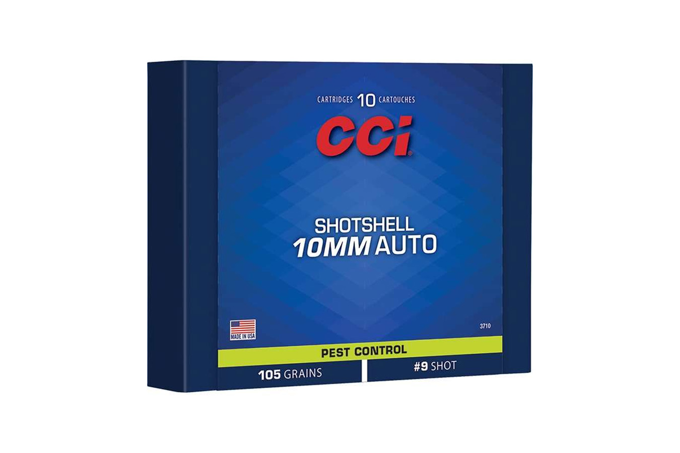 CCI 10 MM 9 Shot 109 gr Pest Control Aluminum 10/Box