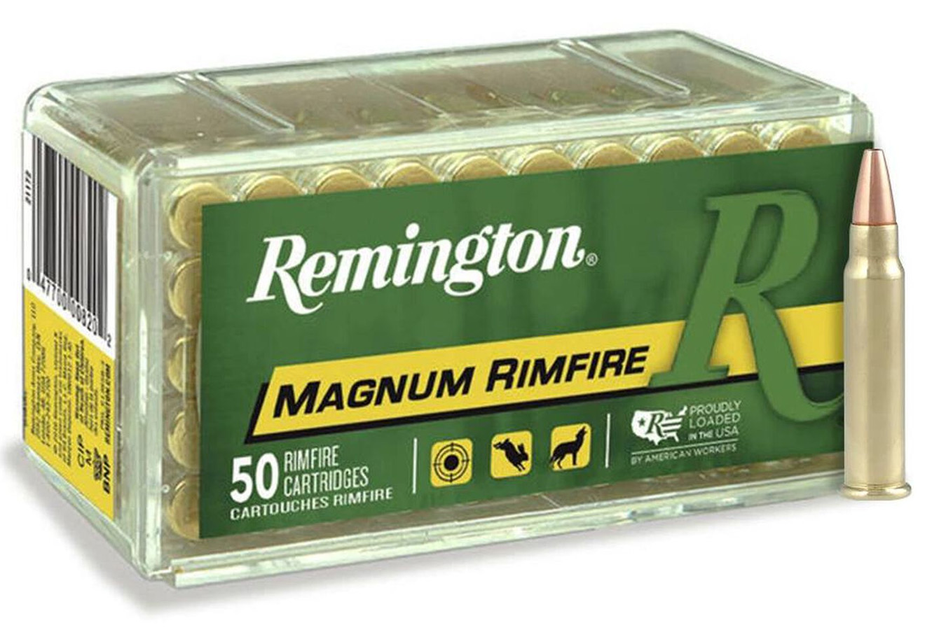 Remington 17 HMR 20 gr JSP Magnum Rimfire 50/Box