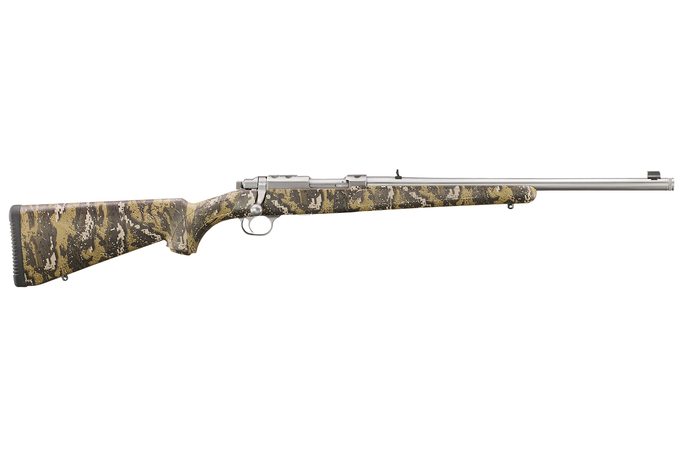 Ruger 77/357 357 Magnum Bolt-Action Rifle with Desolve Bare Reduced Camo Synthetic Stock