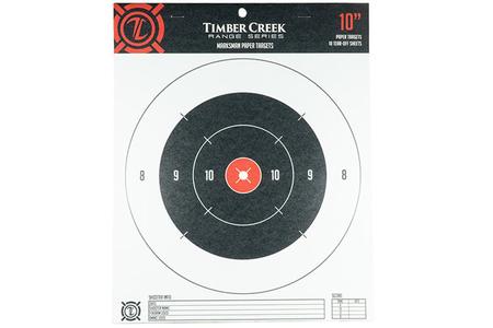 10IN PAPER REPLACEMENT RIFLE SIGHT IN TARGET 15 SHEET