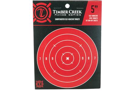 5IN SELF-ADHESIVE TARGET 10 SHEET