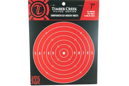 7IN SELF-ADHESIVE TARGET 10 SHEET