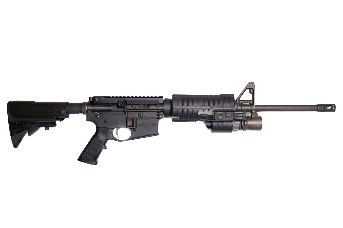 Colt AR-15A3 5.56 Police Trade-In Rifle with Military/Government Restricted Rollmark and Weapon Light (No Magazine)