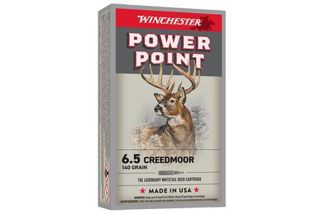 6.5 CREEDMOOR 140GR POWER-POINT 20/BOX