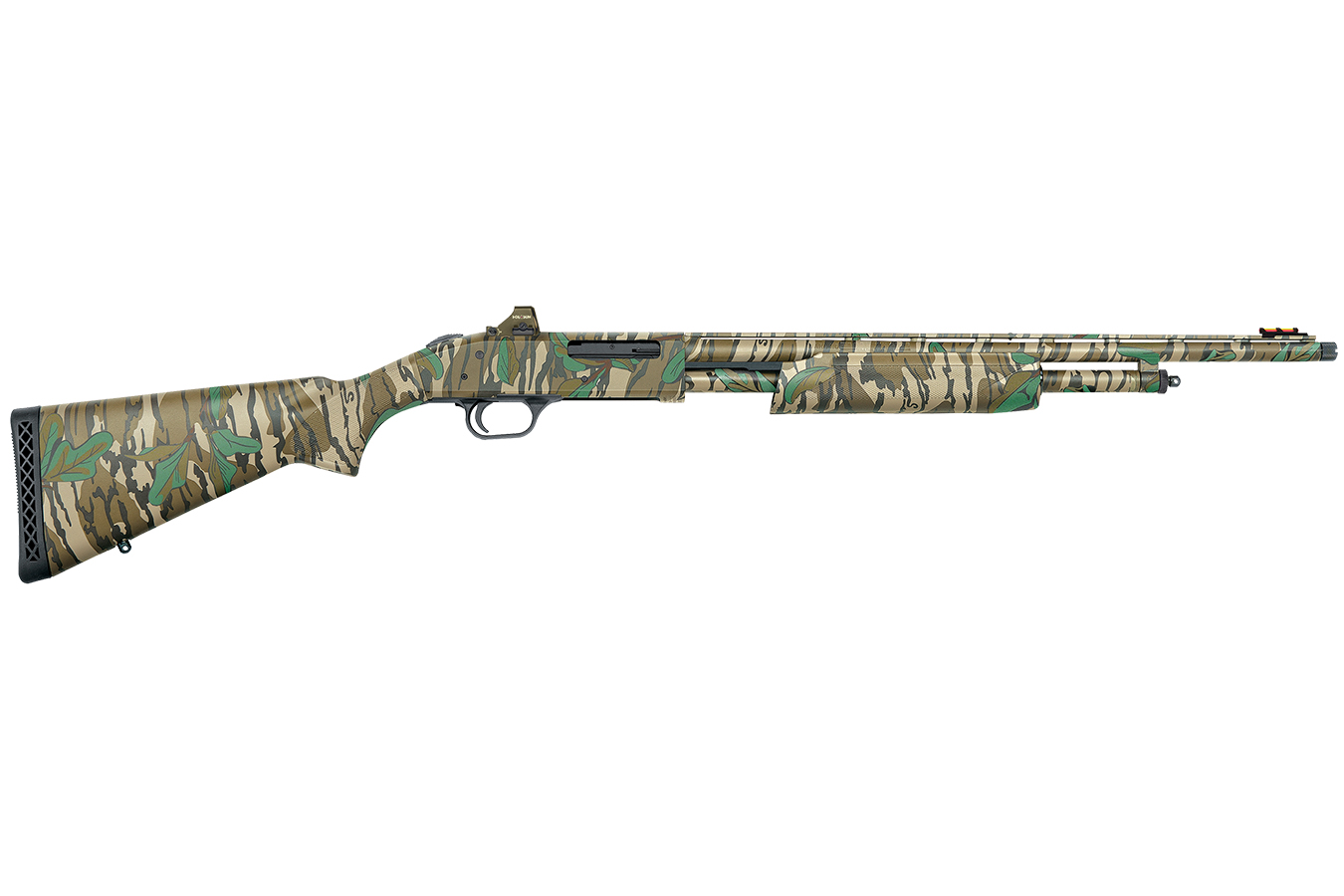 Mossberg 500 Turkey 410-Bore Pump-Action Shotgun with Holosun HS407K Red Dot