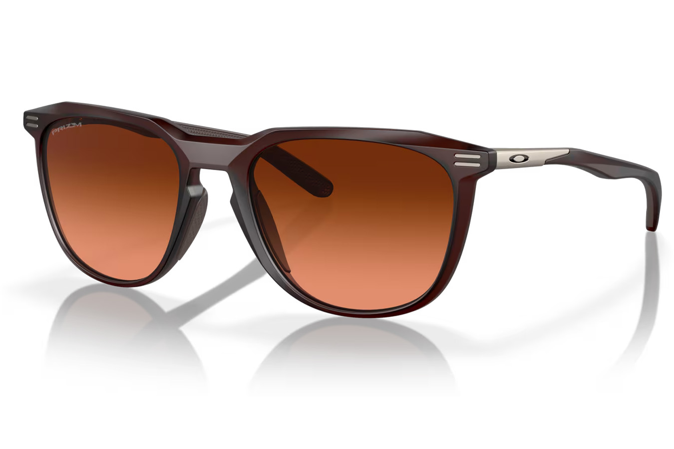 Oakley Thurso Sunglasses with Matte Rootbeer Frame and Prizm Brown Gradient Lenses