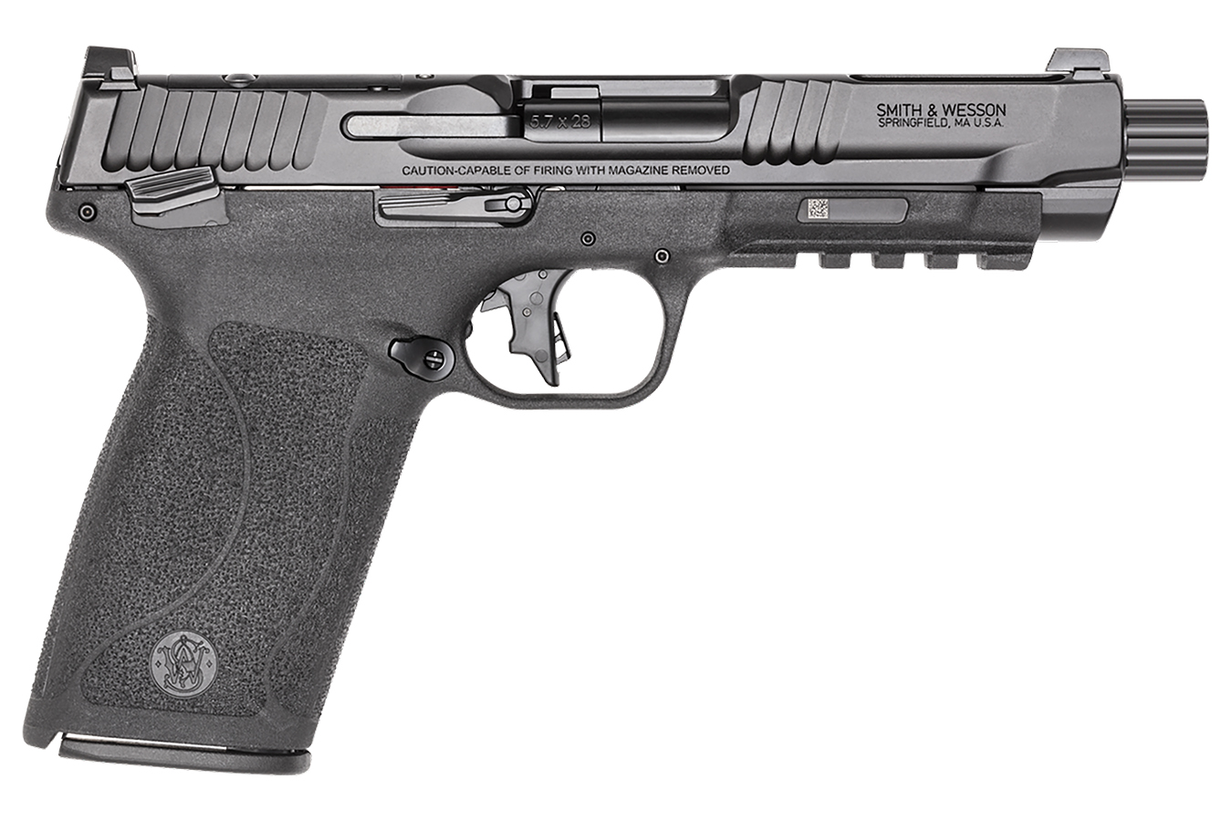 No. 5 Best Selling: SMITH AND WESSON MP 5.7 FULL SIZE 5.7X28MM PISTOL W/ THREADED BARREL