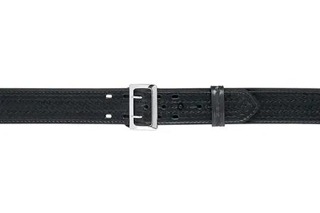 87 SAM BROWNE BUCKLED DUTY BELT, 2.25 - 45 INCH, CHROME BUCKLE