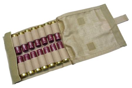 SHOTGUN SHELL POUCH, DESERT CAMO, 14 SHELLS