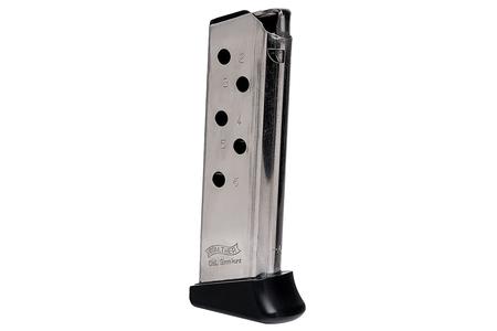 PPK 380 AUTO 6-ROUND MAGAZINE W/ FINGER REST LE