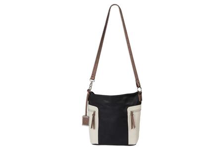 BDOG BDP-070     HOBO/CROSS BDY PURSE HLSTR BLK/TN