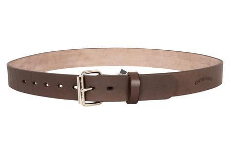 UNC-LEATHER BLT-UM-48/52-DBR    GUN BELT  DARK BRN