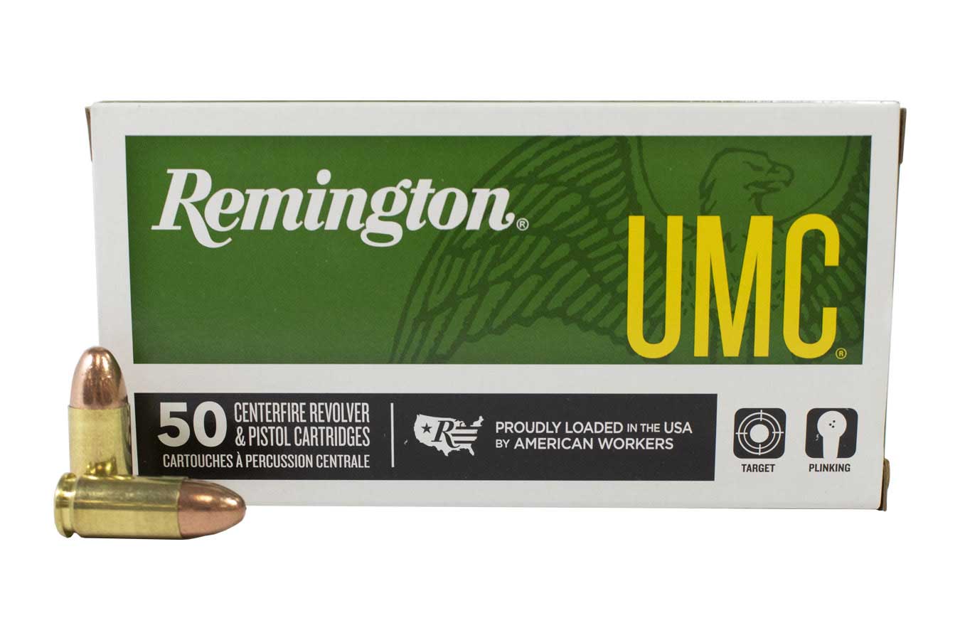 Remington 9mm 124 gr FMJ 50/Box