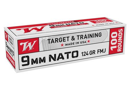 9 MM NATO 124 FMJ 100RD