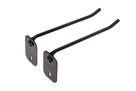 SQUARE-LOK 6-INCH SINGLE PEG HOOK, 2 PACK