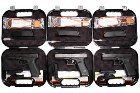 GLOCK 17 GEN 5 FRONT SERATIONS 9MM POLICE TRADE-IN (VERY GOOD) NIGHT SIGHTS