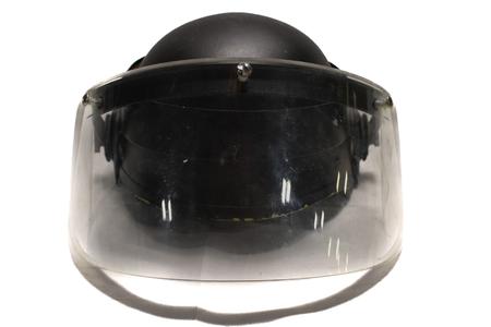 RBR INTERNATION F6 HELMET WITH BALISTIC FACE SHIELD POLICE TRADE-IN 