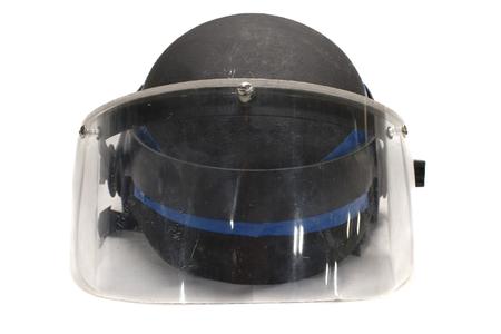 SPP INC PASGT HELMET WITH BALISTIC FACE SHIELD POLICE TRADE-IN 