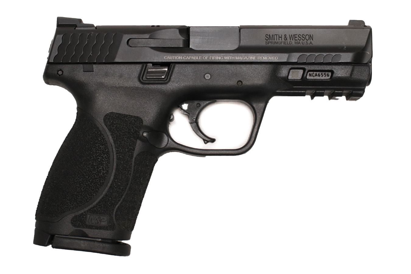 Smith & Wesson M&P9 M2.0 9mm Used Law Enforcement Sample Firearm with Night Sights, Three Magazines and Original Box