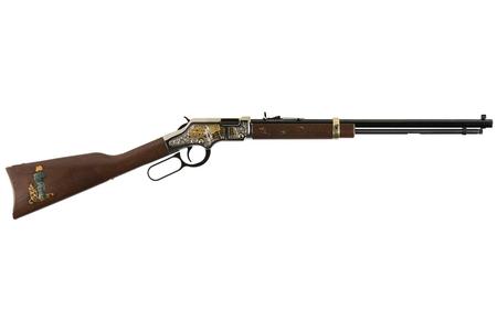 H004GBA GOLDEN BOY GOD BLESS AMERICA ED. 22LR LEVER ACTION RIFLE