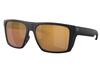 COSTA DEL MAR LIDO MATTE BLACK WITH GOLD MIRROR LENSES