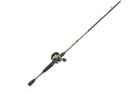 AMERICAN HERO CAMO 7`0` MEDIUM FAST RIGHT HAND BAITCAST COMBO