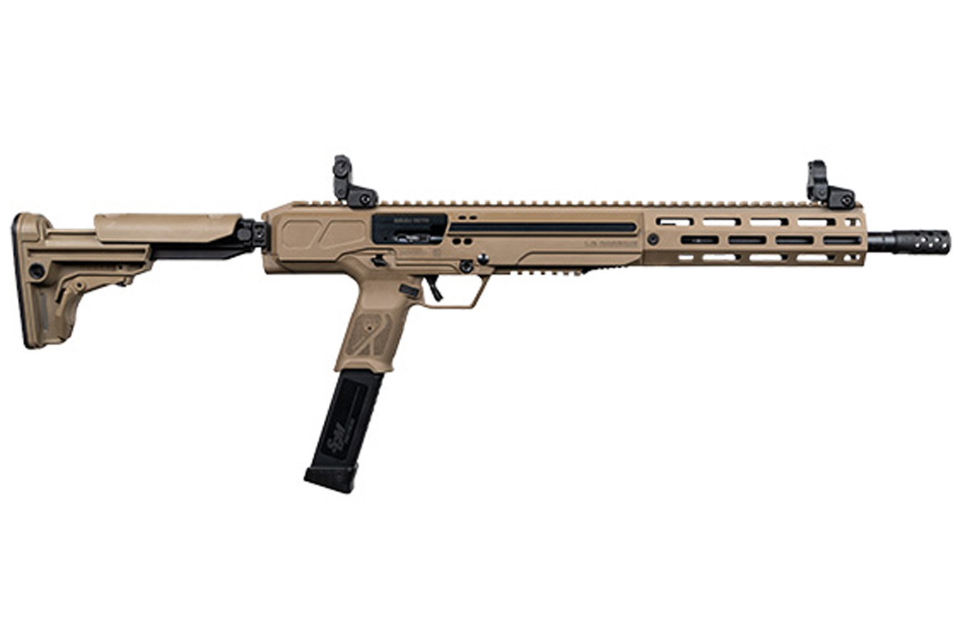 Ruger LC 10mm Rifle with FDE Stock, Threaded Barrel and Folding Stock