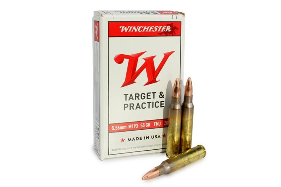 Winchester 5.56mm 55 gr Full Metal Jacket USA 20/Box