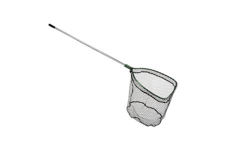 BECKMAN NET 18` X 22` COATED  42` COLLSPSIBLE HANDLE  GREEN/SILVER   