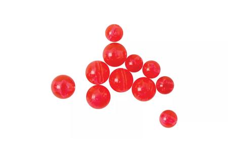 6MM BEAD RED 120PK.