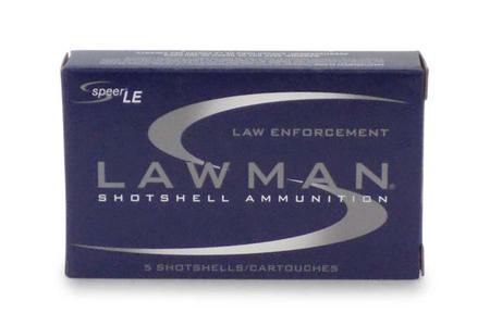 SPEER LAWMAN 12 GA 2 3/4 IN #4 BUCK POLICE TRADE 