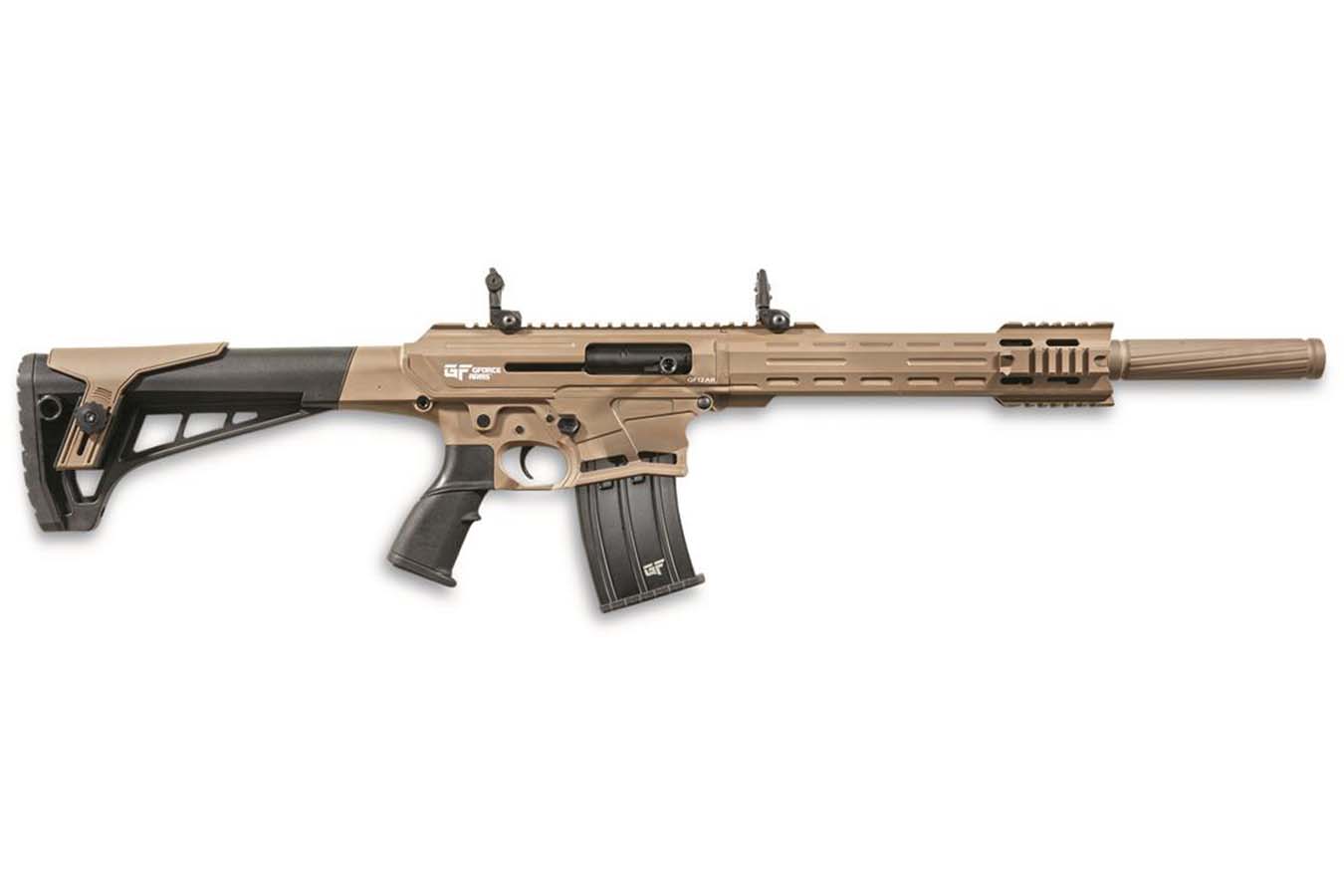 GForce GF-12AR 12-Gauge Semi-Auto Shotgun with Flat Dark Earth Finish