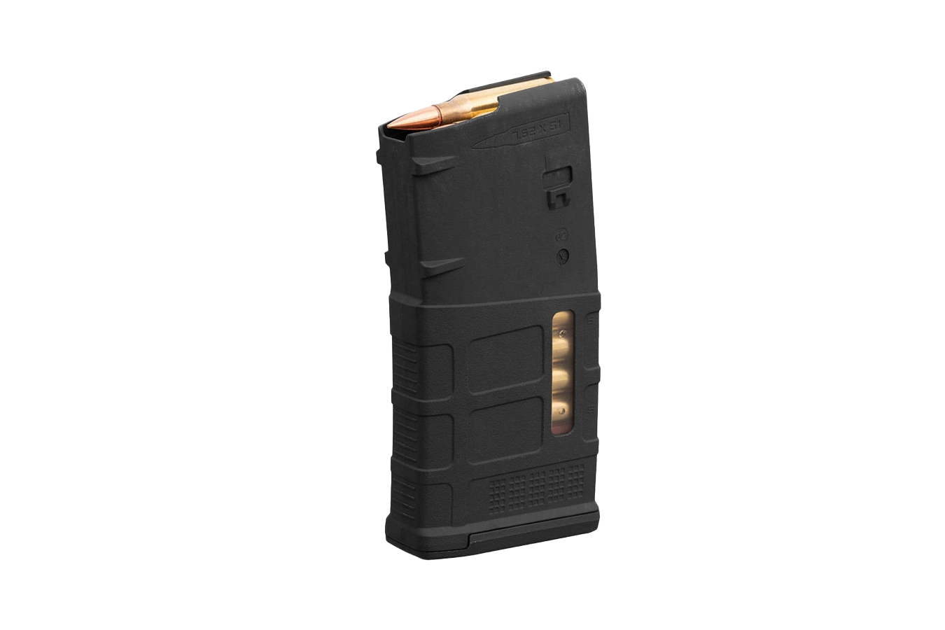 Magpul PMAG 20 LR/SR GEN M3 7.62x51mm / .308 Winchester 20-Round Magazine Windowed - Black