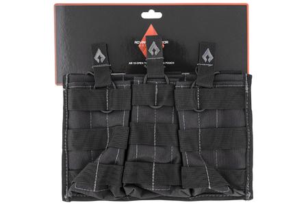 AWS AROTTMP-BL    OPENTOP DBL   MAG POUCH      BLK