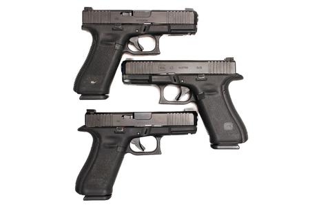 GLOCK G45 9MM NIGHT SIGHTS POLICE TRADE (FAIR)