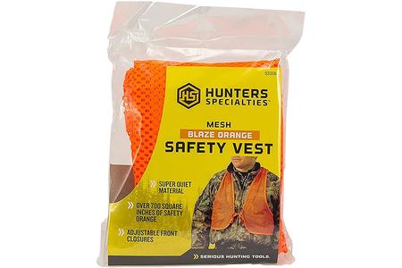 HS HS-02006         ADULT MESH SAFETY VEST BLZ ORG