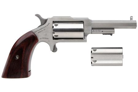 THE SHERIFF 22 MAGNUM 2.5 IN STAINLESS OCTAGON BARREL 5 SHOT