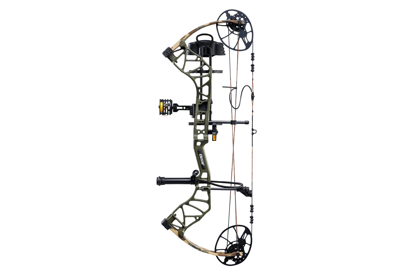 Bear Special Edition Legit Maxx Ready to Hunt 70lb Left Hand Compound Bow Throwback Green