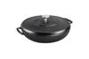 LODGE COOKWARE BLACKLOCK TRIPLE SEASONED 4 QT BRAISER WITH LID 