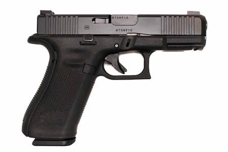 GLOCK G45 9MM NIGHT SIGHTS POLICE TRADE (VERY GOOD)