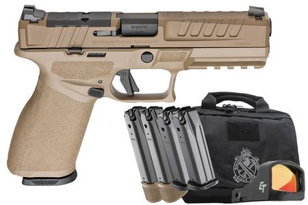 ECHELON 4.5 IN BARREL FDE 3-17 RD AND 2-20 RD MAGS