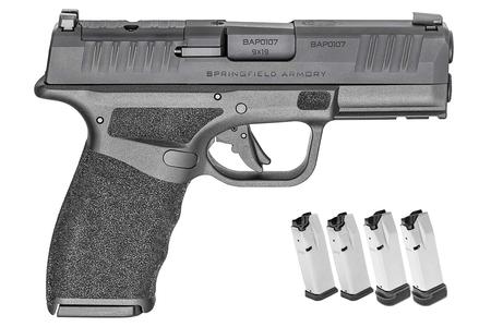 HELLCAT PRO COMPACT OSP 9 MM 3.8 IN BARREL 3-15 RD AND 2-17 RD MAGS