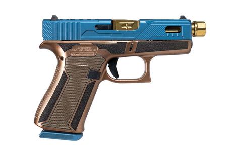 43X BLUE HUSH 9 MM GOLD BARREL